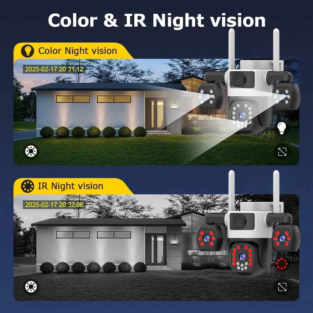 Hikvision V380 Pro Triple Lens CCTV 2